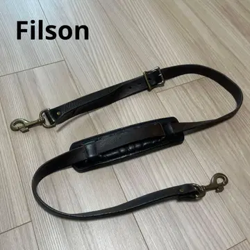 Filson 가죽 숄더 스트랩