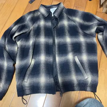 U.S. POLO ASSN. 체크 무늬 자켓 M