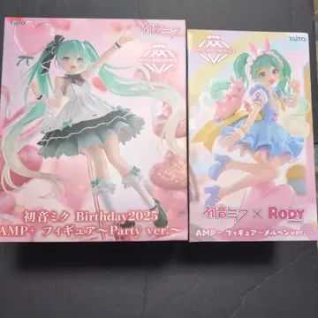 하츠네 미쿠 Birthday 2025 AMP+ rody 피규어 2종 세트