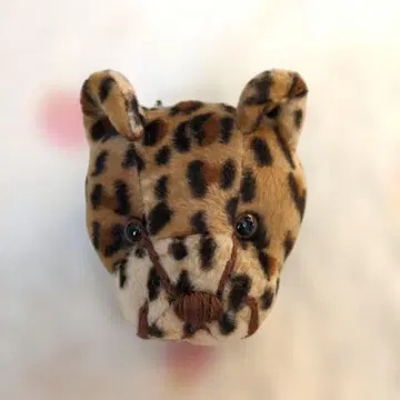 새상품 원더풀 월드 레오파드 봉제 인형 코사지
