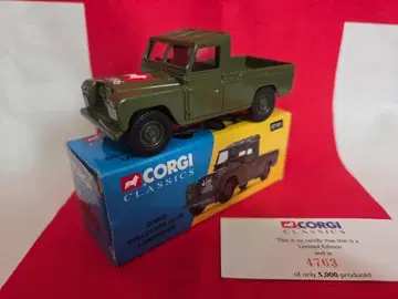 새상품 CORGI 코기 컬렉터 클럽 한정판 랜드로버