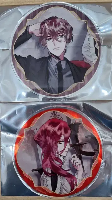 Blackish House 아크릴 코스터 그라테 우가진 미오 쿠제 카렌