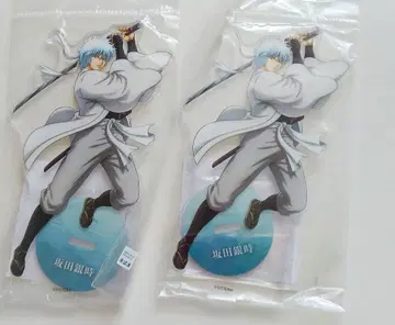 은혼 사카타 긴토키 백야차 아크릴 스탠드 2점