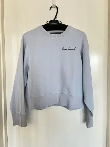 LACOSTE 맨투맨 트레이닝복 라이트 블루