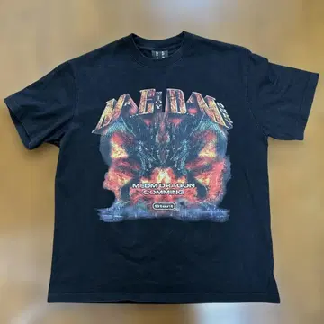 MEDM DRAGON COMING 티셔츠 블랙