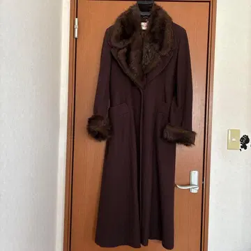 ANDROGYNE 브라운 롱 코트