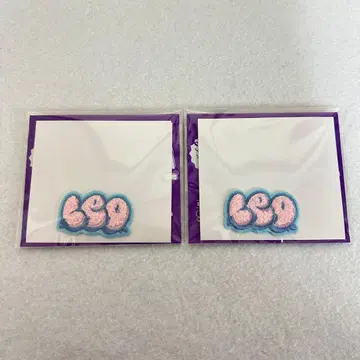 BE:FIRST 모코모코 자수 스티커 레오 2개
