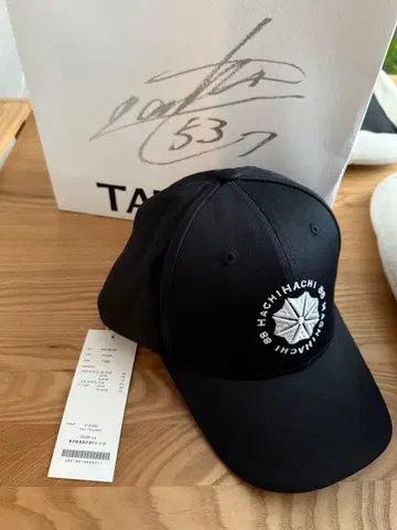 88hachihachi 캡 블랙 미사용 새상품