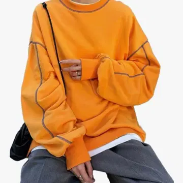 차오패닉 티피 오버 맨투맨 프리 사이즈