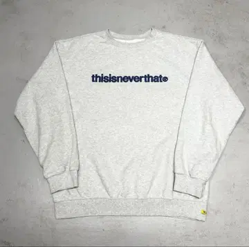 thisisneverthat 맨투맨 그레이 트레이닝복