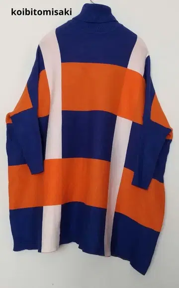 코이비토 미사키 터틀 니트 절개 튜닉