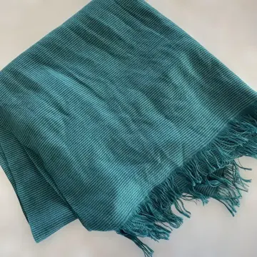 할인 Terra ion 스카프 터콰이즈 100% 코튼