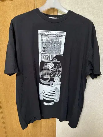 CAV EMPT C.E 그래픽 셔츠 XXL 블랙