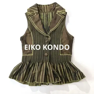 새상품급 에이코 코 / 카라 부착 베스트 조끼