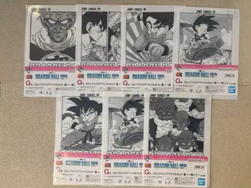 [ 당일 발송 ] 드래곤볼 제일복권 40주년 G상 클리어 파일