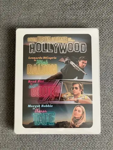 원스 어폰 어 타임 인 할리우드 스틸북 Blu-ray