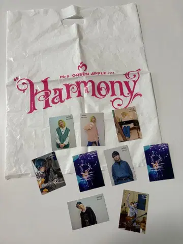 [ Mrs. GREEN APPLE ] 포토 카드 8장 / 덤 포함