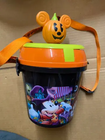 미키 미니 할로윈 양동이