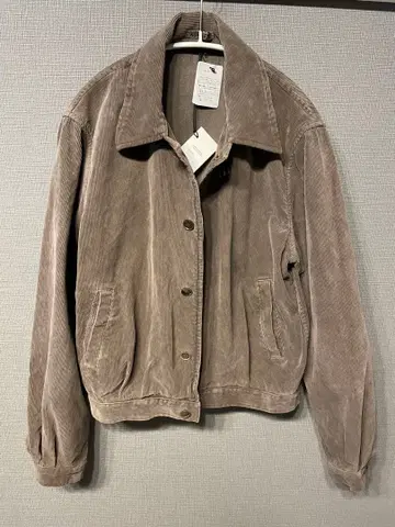 오라리 PIGMENT DYED FINX CORDUROY BLOUSON
