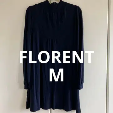 FLORENT 플로렌트 울 긴팔 원피스 네이비 M