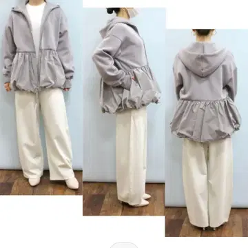 새상품급! [ CYNICAL ] 밑단 벌룬 후드티 후드티 벌룬 밑단