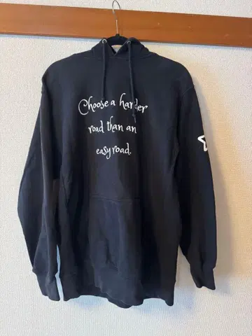 MOBSTAR 블랙 후드 부착 후드티 XL 나카노 히데오