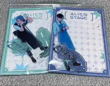 에이리언 스테이지 이반 티르 아크릴 스탠드 콜라보 카페