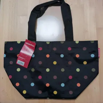 [택 포함 새상품] reisenhel 도트 무늬 백 쇼퍼 M