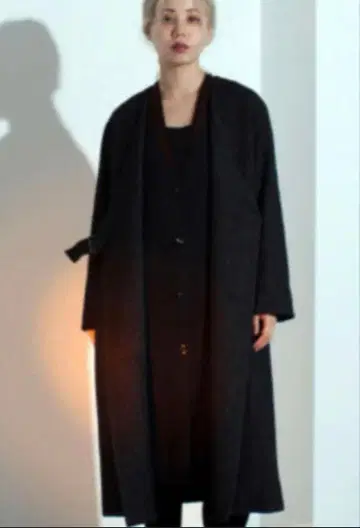 새상품급 rukkilill W/L 트위드 가운 코트