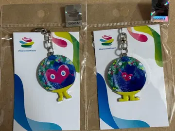 둥근둥근 키링 GREEN EXPO2027 요코하마 꽃박람회 2027