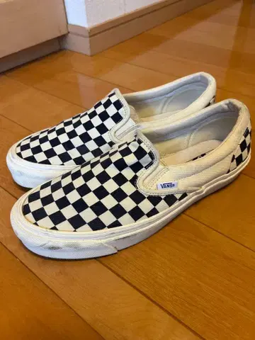 VANS VAULT OG 체커보드 슬립온 27.5cm 중고품