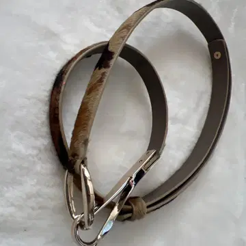 미사용 바니스뉴욕 카모플라쥬 송치 벨트