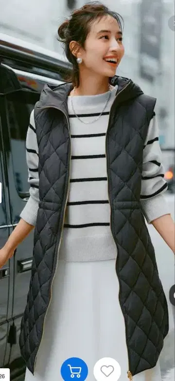 타이온 TAION LIMONTA UNFILO 다운 퀼팅 베스트