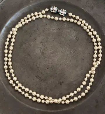 MIRIAM HASKELL 펄 롱 목걸이