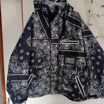 반다나 패턴 나일론 자켓