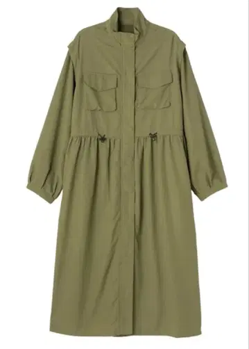 새상품급 워크맨 고발수 스탠드 원피스 아우터 M 사이즈