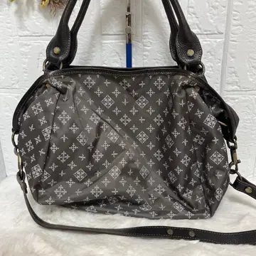 77 러셋 russet 2way 숄더백 모노그램 그레이