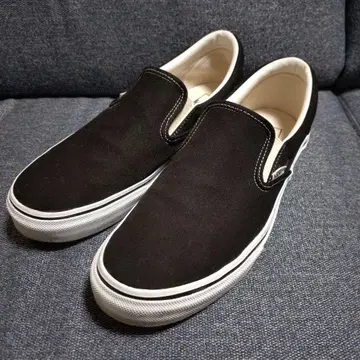 VANS 블랙 슬립온