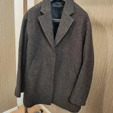 새상품급 무인양품 여성용 울 코트