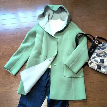 새상품급 mouche (무슈) 울 코트 이탈리아제