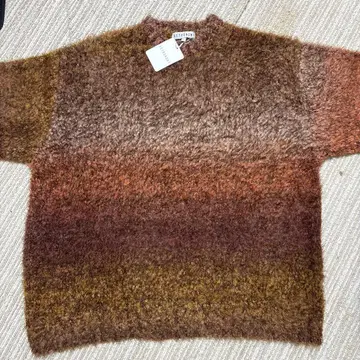 ASTRONOMY 니트 스웨터 L 사이즈 브라운 계열