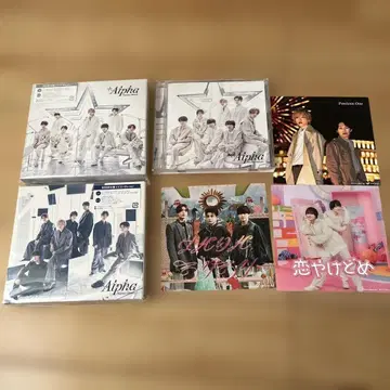 나니와단시 Alpha 앨범 CD 3가지 형태 세트 특전