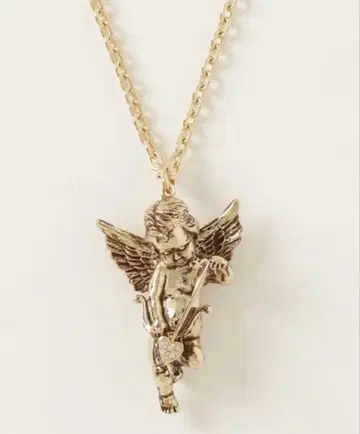 MILK 골드 큐피드 목걸이