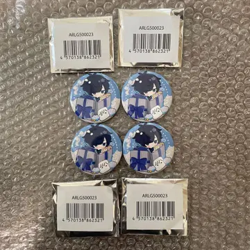 캐릭터 캔뱃지 4개 세트 소라루 씨 캔뱃지 4개 새상품 배송비 포함