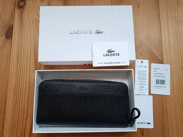 LACOSTE 블랙 가죽