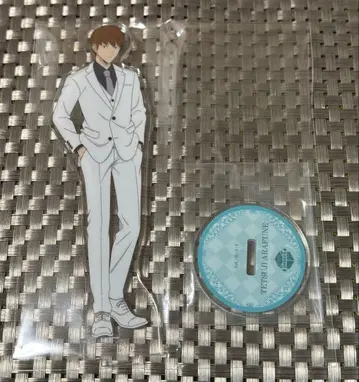 월드 트리거 아라후네 테츠지 화이트 수트 아크릴 스탠드