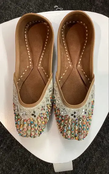 비즈 장식 에스파드리유