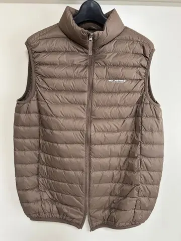 MR.JUNKO 브라운 다운 베스트 M 사이즈