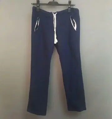 퓨브 PUB 네이비 드로우 스트링 캐주얼 팬츠