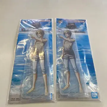 제일복권 진격의 거인 C상 빅 아크릴 스탠드 엘렌 2개 세트